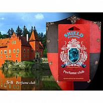 Ароматизатор мембранный S-8 "Perfume club" серии "Shield perfume"/40шт.